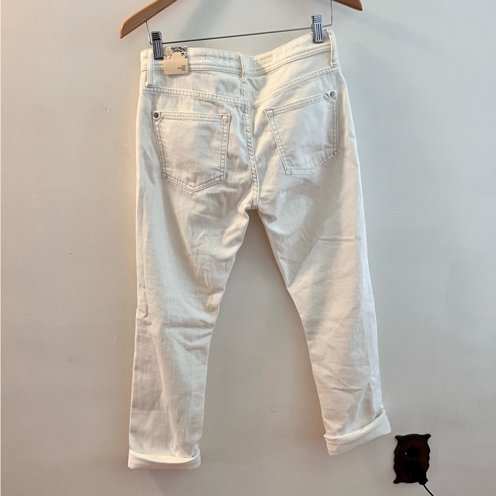 NWT White Pilcro Jean - Picture 2 of 5